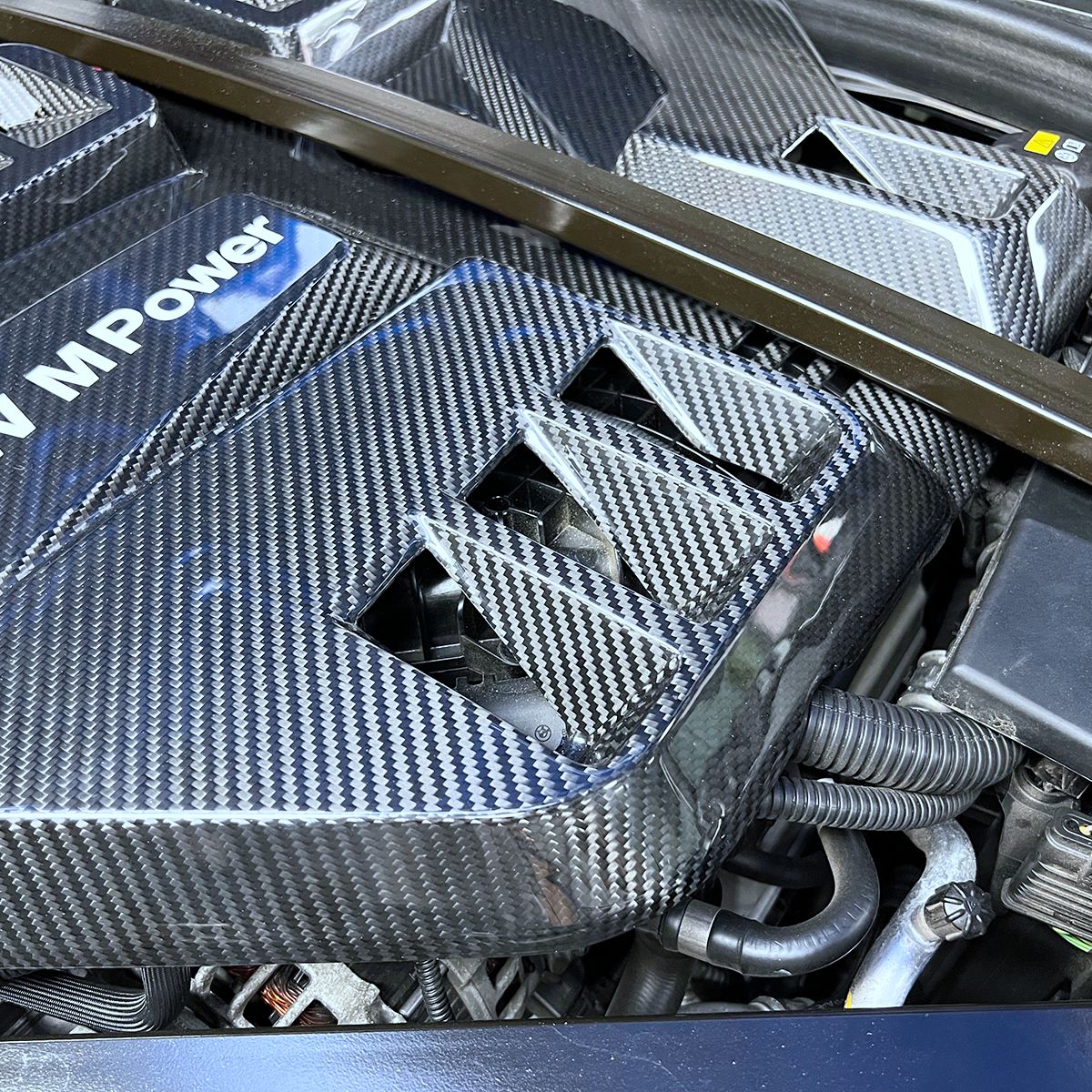 G8X Expanded Carbon Fiber Engine Cover