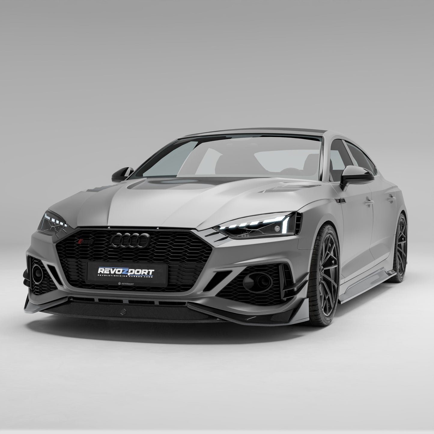 Audi RS5 B9.5 Facelift Sportback Carbon Fiber Grill - Revozport