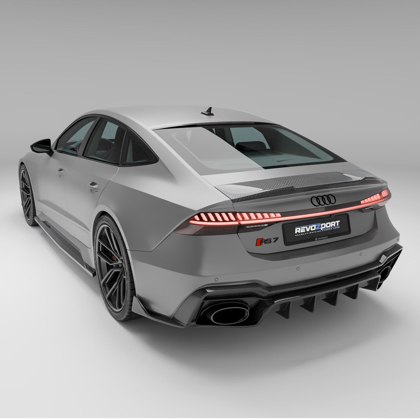 Audi RS7 C8 Carbon Fiber Spoiler - Revozport