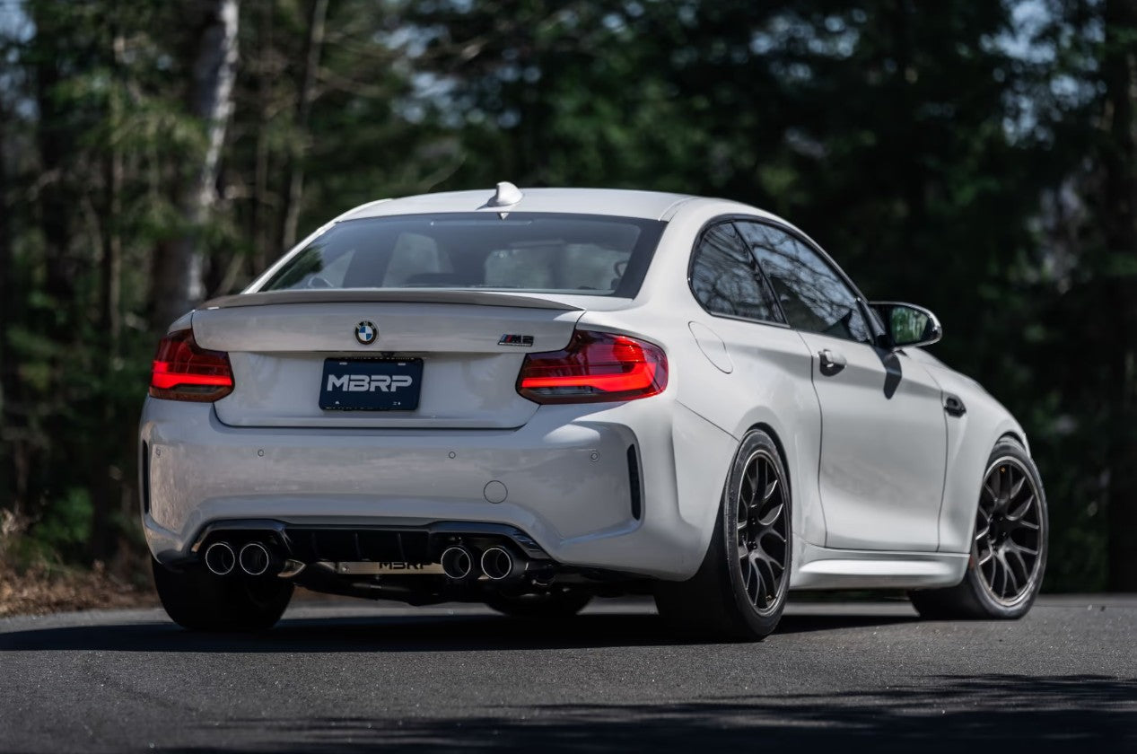 MBRP 18-22 BMW M2 Competition 3.0L T304 SS 3in Resonator-Back - S45023CF