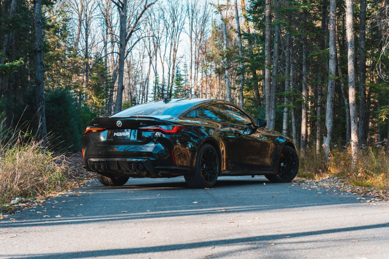 MBRP 2021+ BMW G8X M3/M4 3in Axle Back Dual Rear Exit - S45033CF