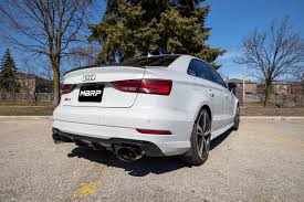 MBRP 17-20 Audi RS3 2.5T T304 SS 3in Cat-Back Dual Armor Pro - S46103BC