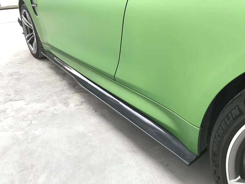 CarbonFlex F82 M4 Type A Carbon Side Skirts