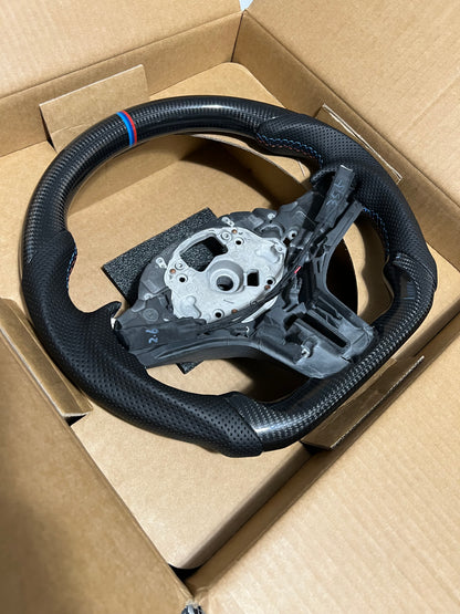 G8X M3 carbon fiber steering wheel