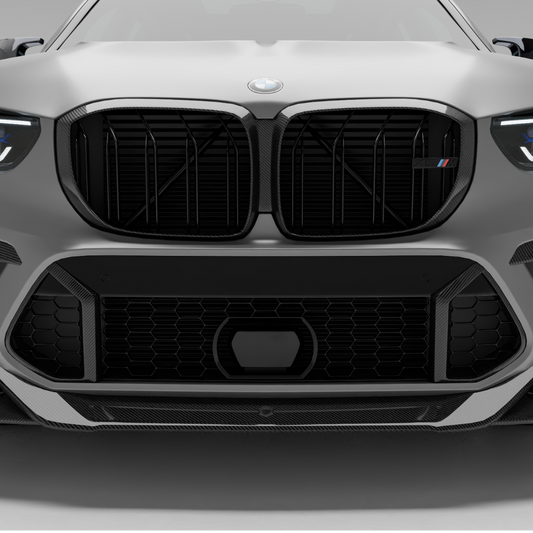 BMW X5M F95 PRE LCI Carbon Fiber Front Grill
