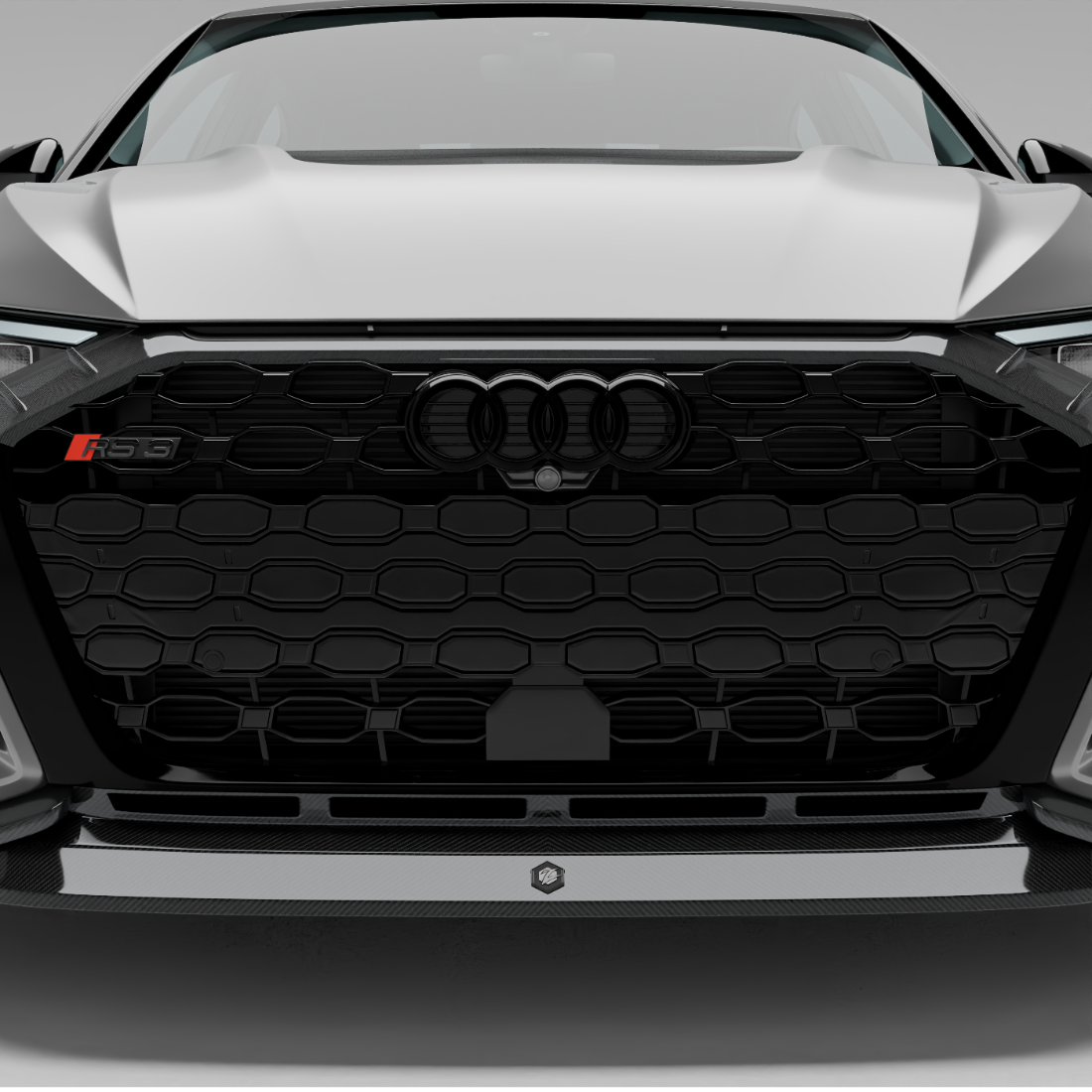 Audi RS3 8Y Limousine Carbon Fiber Front Grill