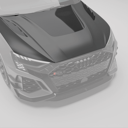 Audi RS3 8Y Sportback Carbon Fiber Hood