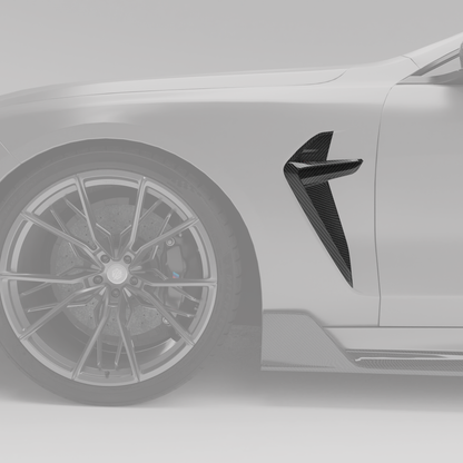 BMW M8 F93 Carbon Fiber Side Fender Vents