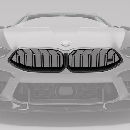 BMW M8 F91 F92 F93 Carbon Fiber Front Grille