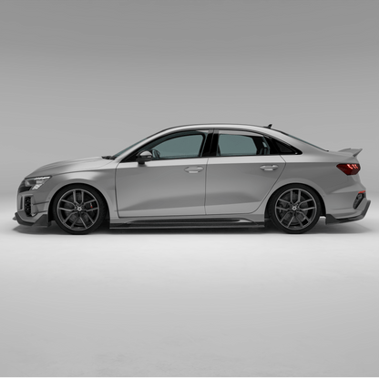 Audi RS3 8Y Limousine Carbon Fiber Side Skirts