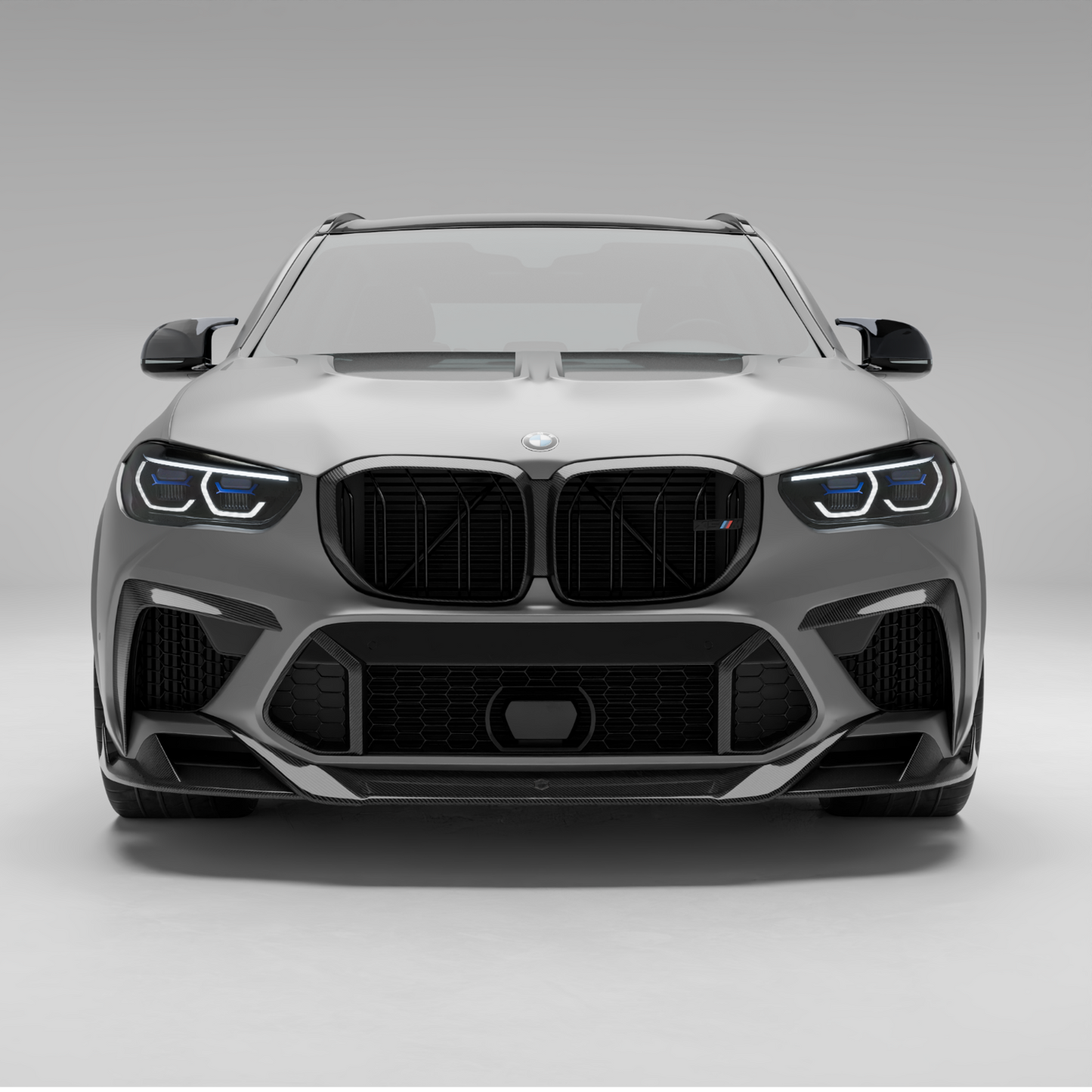 BMW X5M F95 PRE LCI Carbon Fiber Front Grill