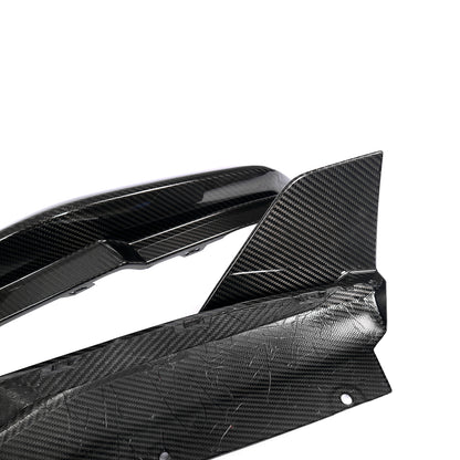G8X MP Style Carbon Fiber Rear Bumper Corners