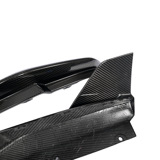 G8X MP Style Carbon Fiber Rear Bumper Corners