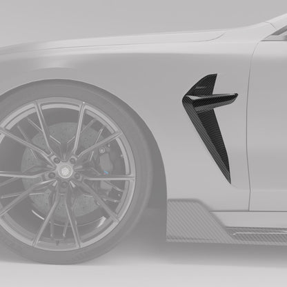 BMW M8 F91 F92 F93 Carbon Fiber Side Vents