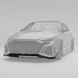 Audi RS3 8Y Limousine Carbon Fiber Front Lip