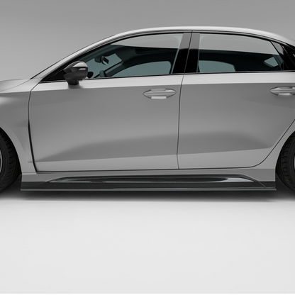 Audi RS3 8Y Limousine Carbon Fiber Side Skirts