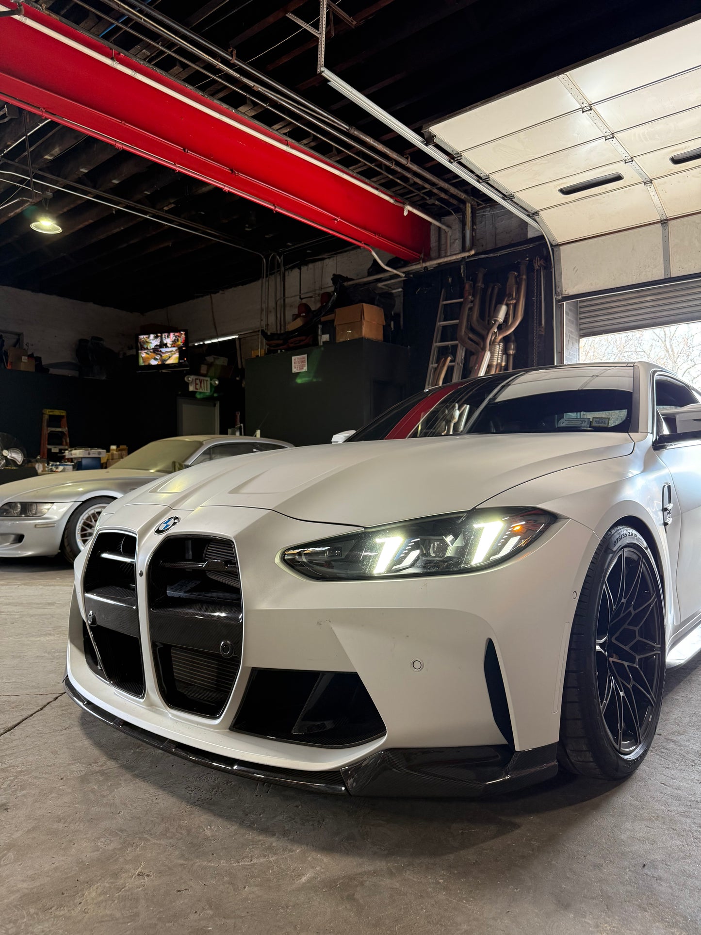 G8X V-Style Carbon Fiber Front Lip