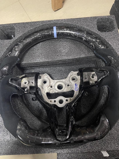 Elantra N Custom Carbon Fiber Steering Wheel