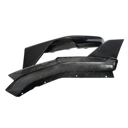 G8X MP Style Carbon Fiber Rear Bumper Corners