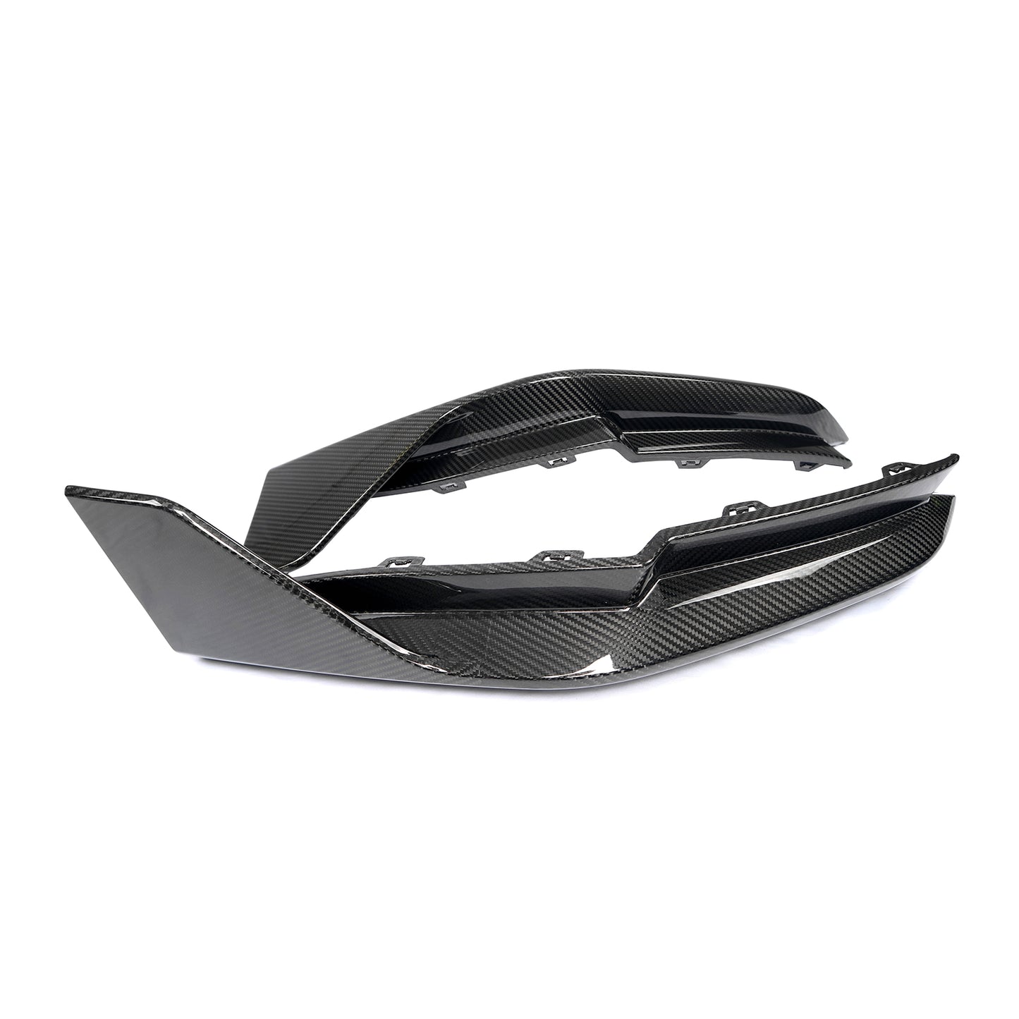 G8X MP Style Carbon Fiber Rear Bumper Corners