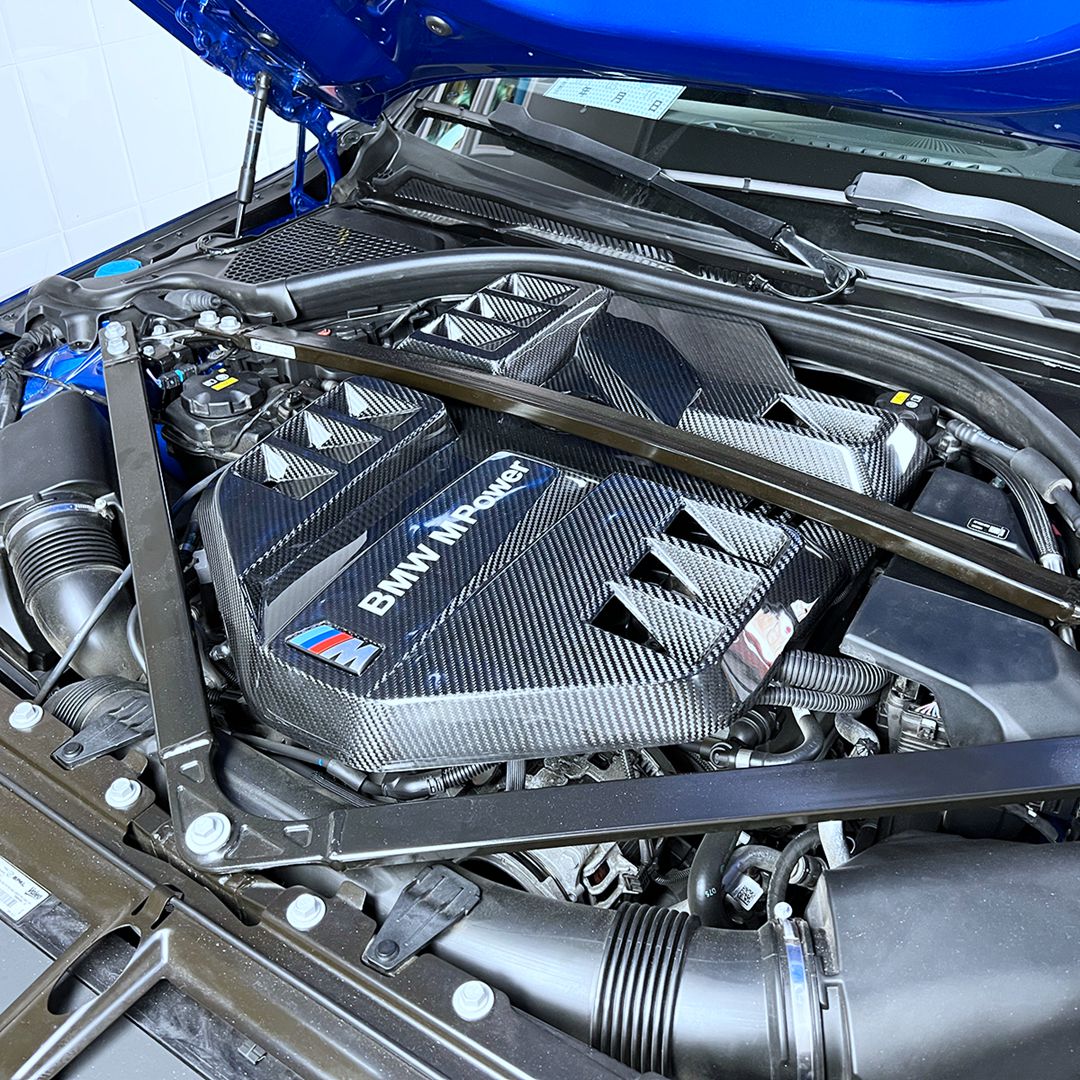 G8X Expanded Carbon Fiber Engine Cover