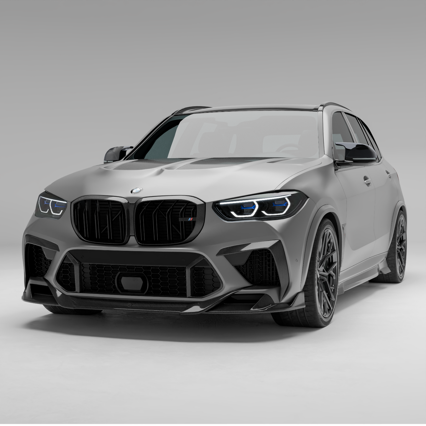 BMW X5M F95 PRE LCI Carbon Fiber Front Lip