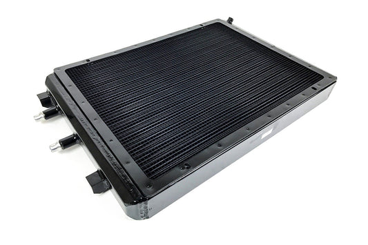 BMW F8X M3 M4 M2C - Front Mount Heat Exchanger w rock guard (Black) by CSF