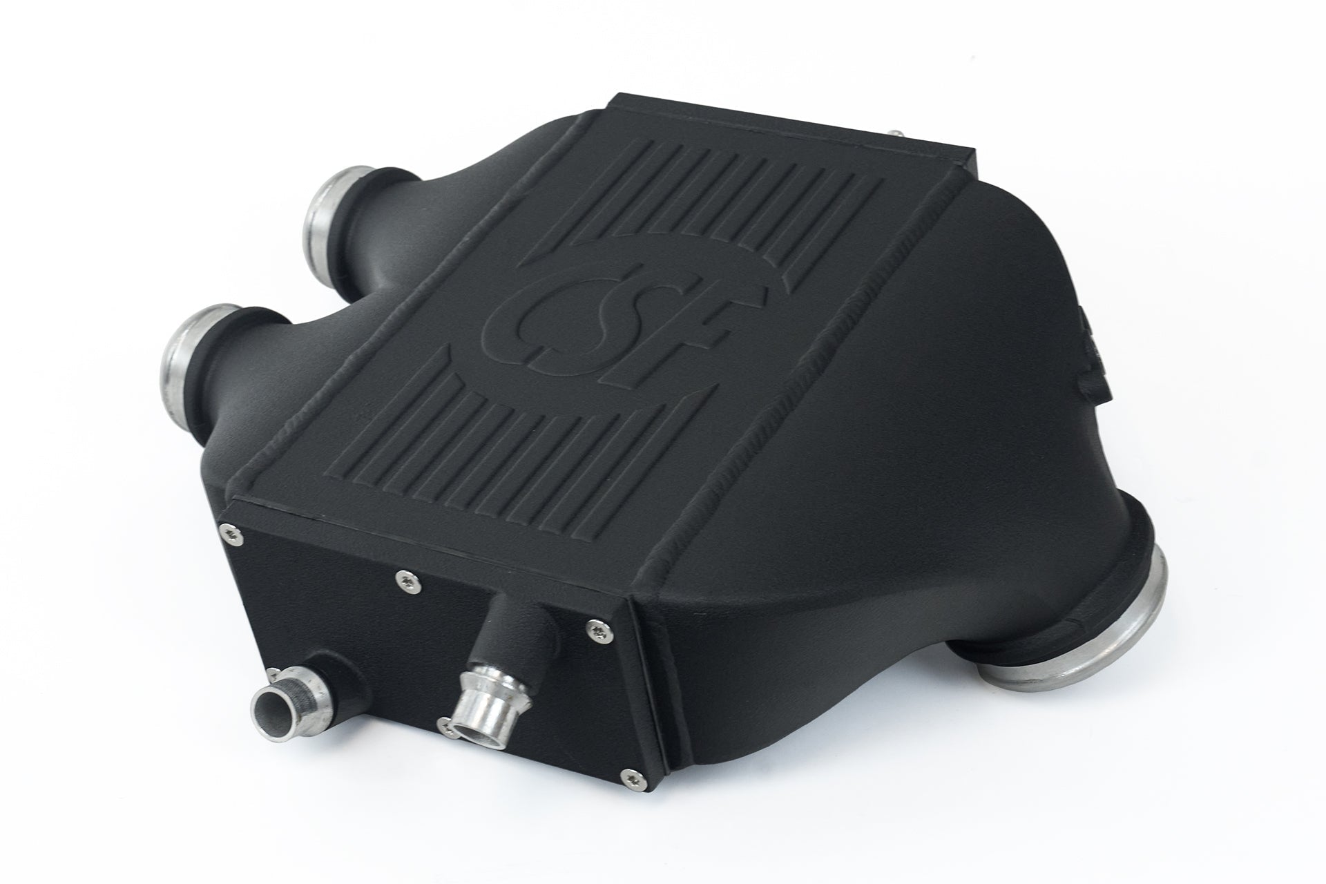 F8X M3 / M4 / M2 Comp Top Mount Charge-Air-Cooler by CSF - Crinkle Black Finish