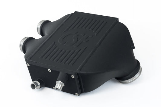 F8X M3 / M4 / M2 Comp Top Mount Charge-Air-Cooler by CSF - Crinkle Black Finish
