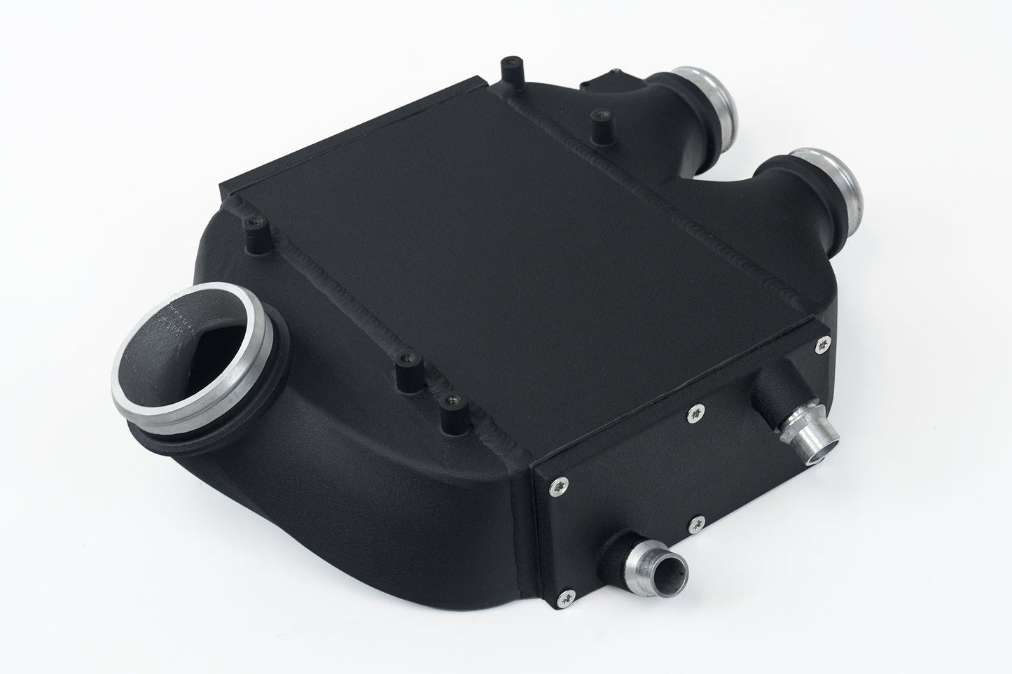 F8X M3 / M4 / M2 Comp Top Mount Charge-Air-Cooler by CSF - Crinkle Black Finish