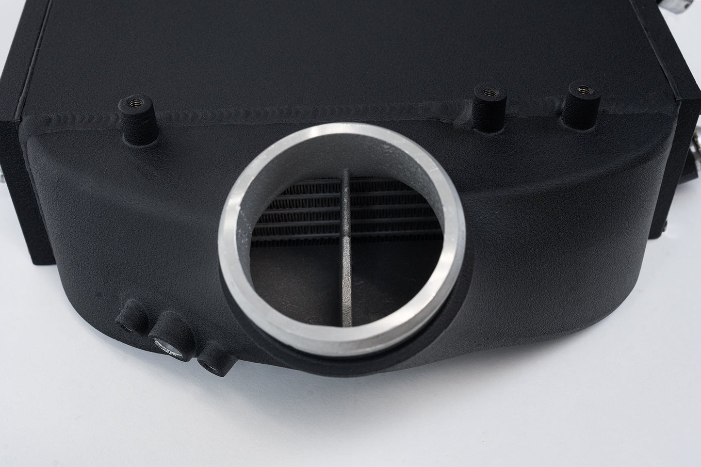F8X M3 / M4 / M2 Comp Top Mount Charge-Air-Cooler by CSF - Crinkle Black Finish