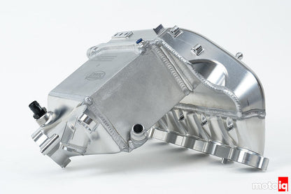 BMW S58 "Level-Up" Charge Air Cooler Manifold - Raw Billet