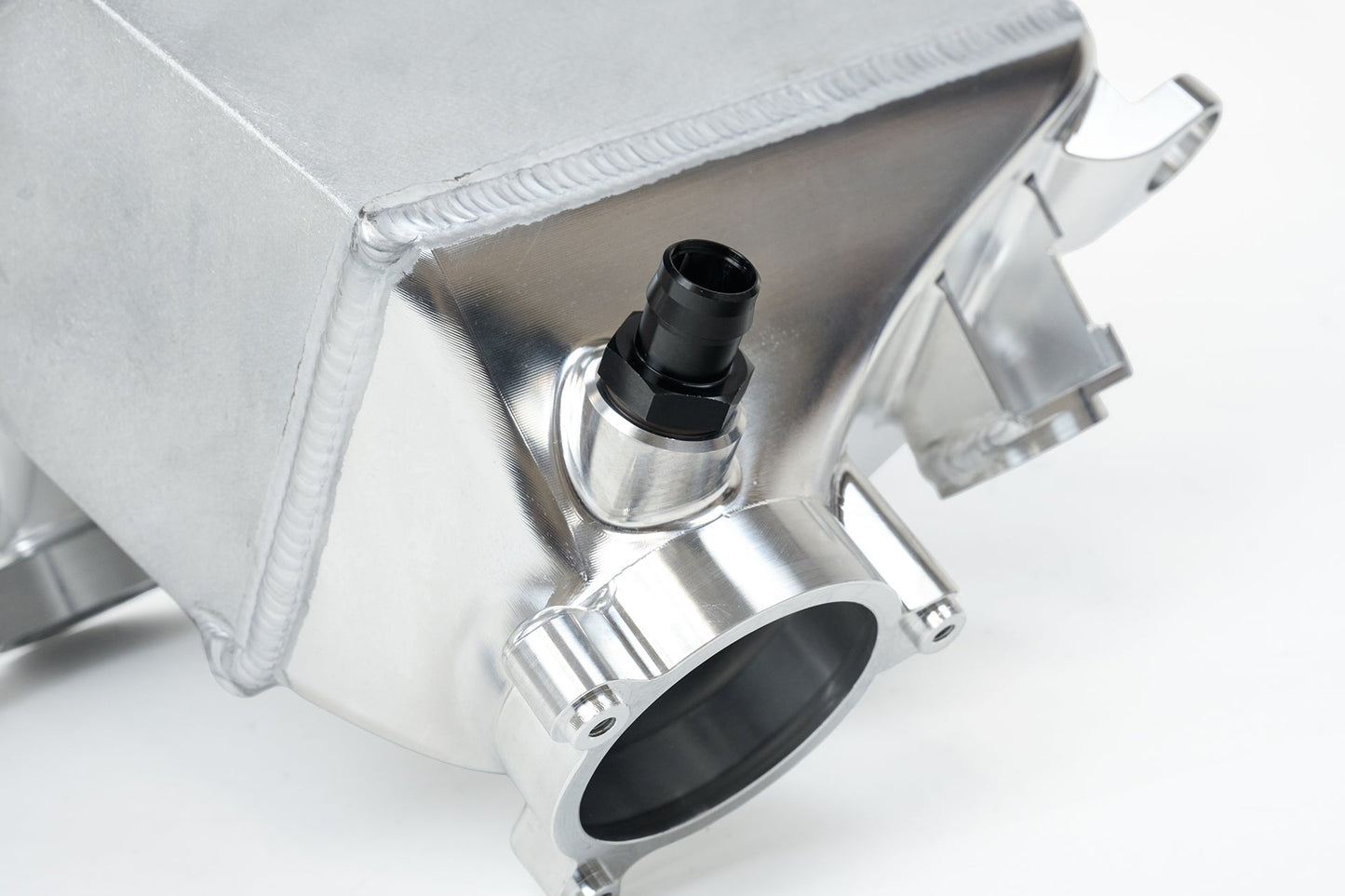 BMW S58 "Level-Up" Charge Air Cooler Manifold - Raw Billet