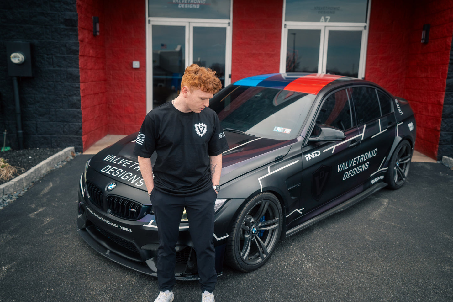 Valvetronic Safety Car Graphic Tee