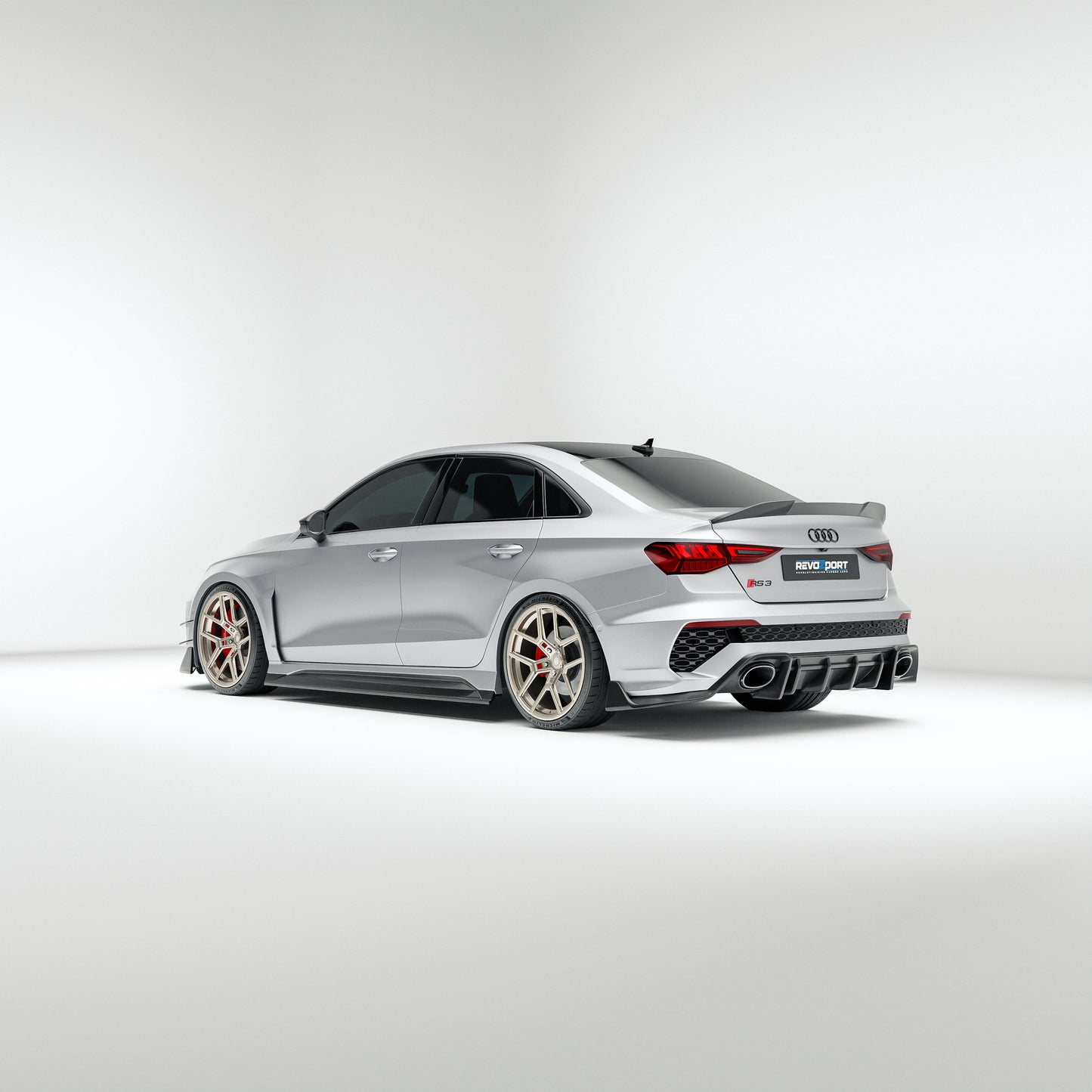 Audi RS3 8Y Limousine Carbon Fiber Bodykit - Revozport