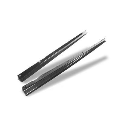 Audi RS3 8Y Limousine Carbon Fiber Side Skirts - Revozport