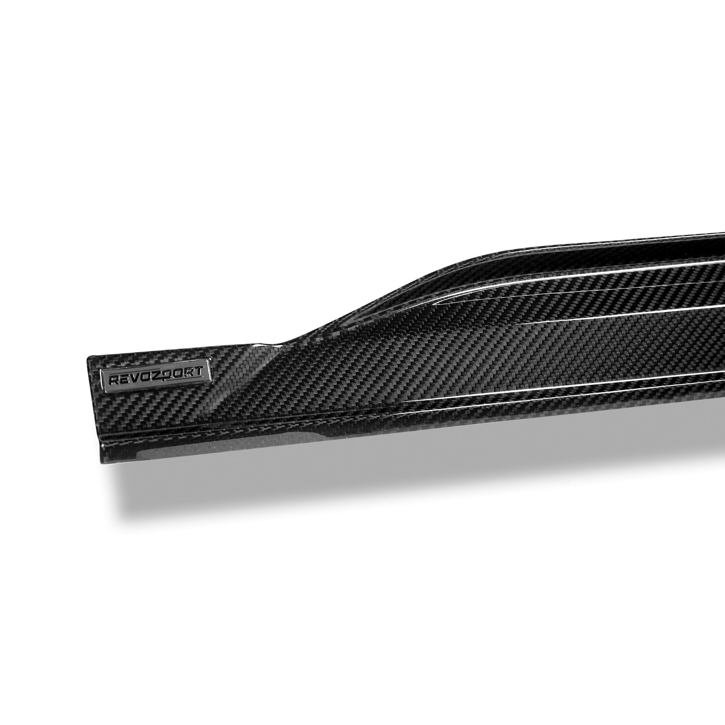 Audi RS3 8Y Limousine Carbon Fiber Side Skirts - Revozport