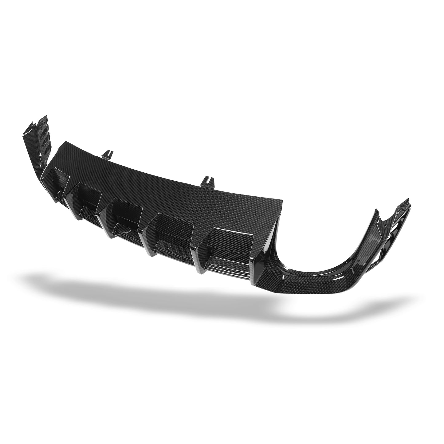 Audi RS4 B9.5 Facelift Carbon Fiber Rear Diffuser - Revozport