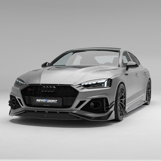 Audi RS5 B9.5 Facelift Sportback Carbon Fiber Front Lip - Revozport