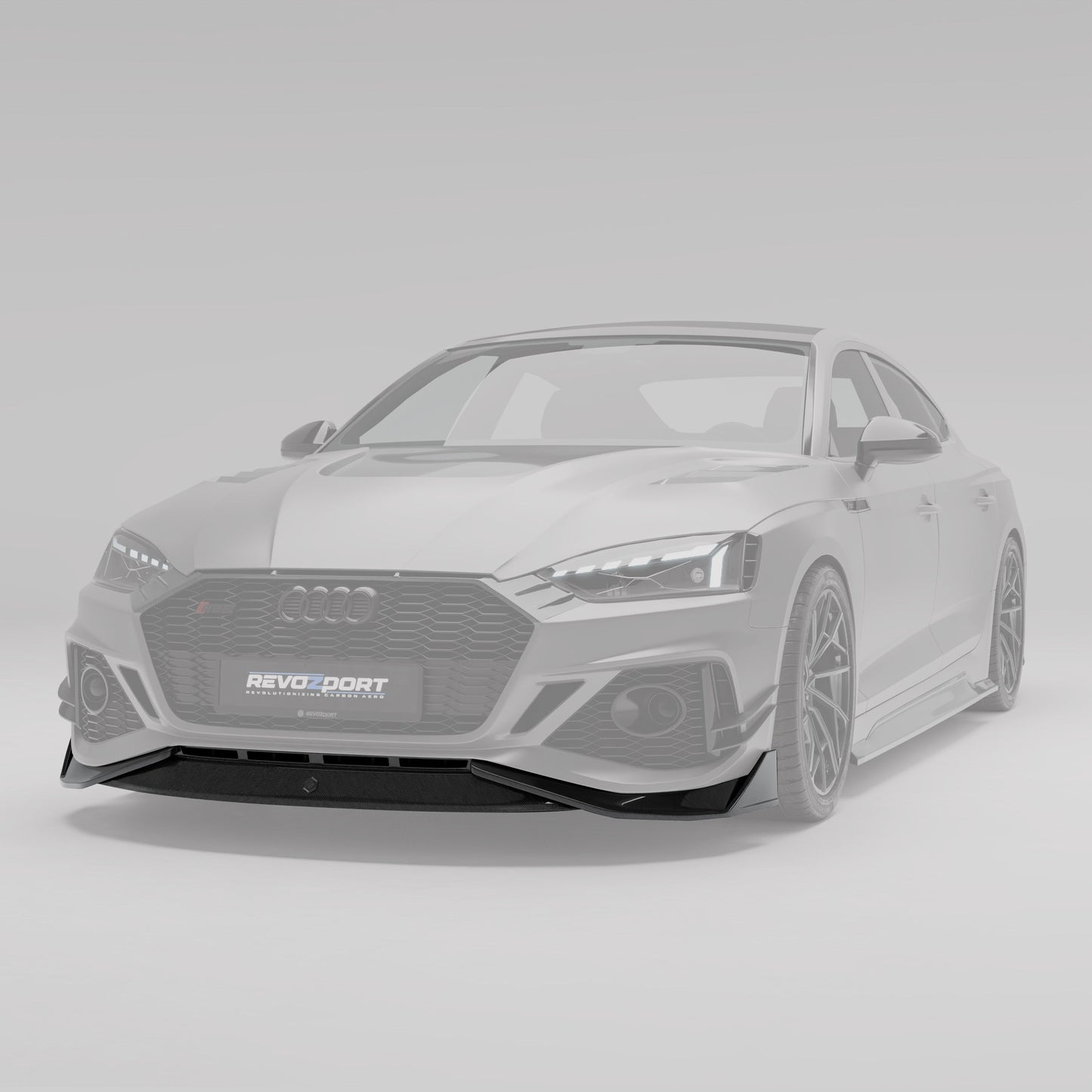 Audi RS5 B9.5 Facelift Sportback Carbon Fiber Front Lip - Revozport