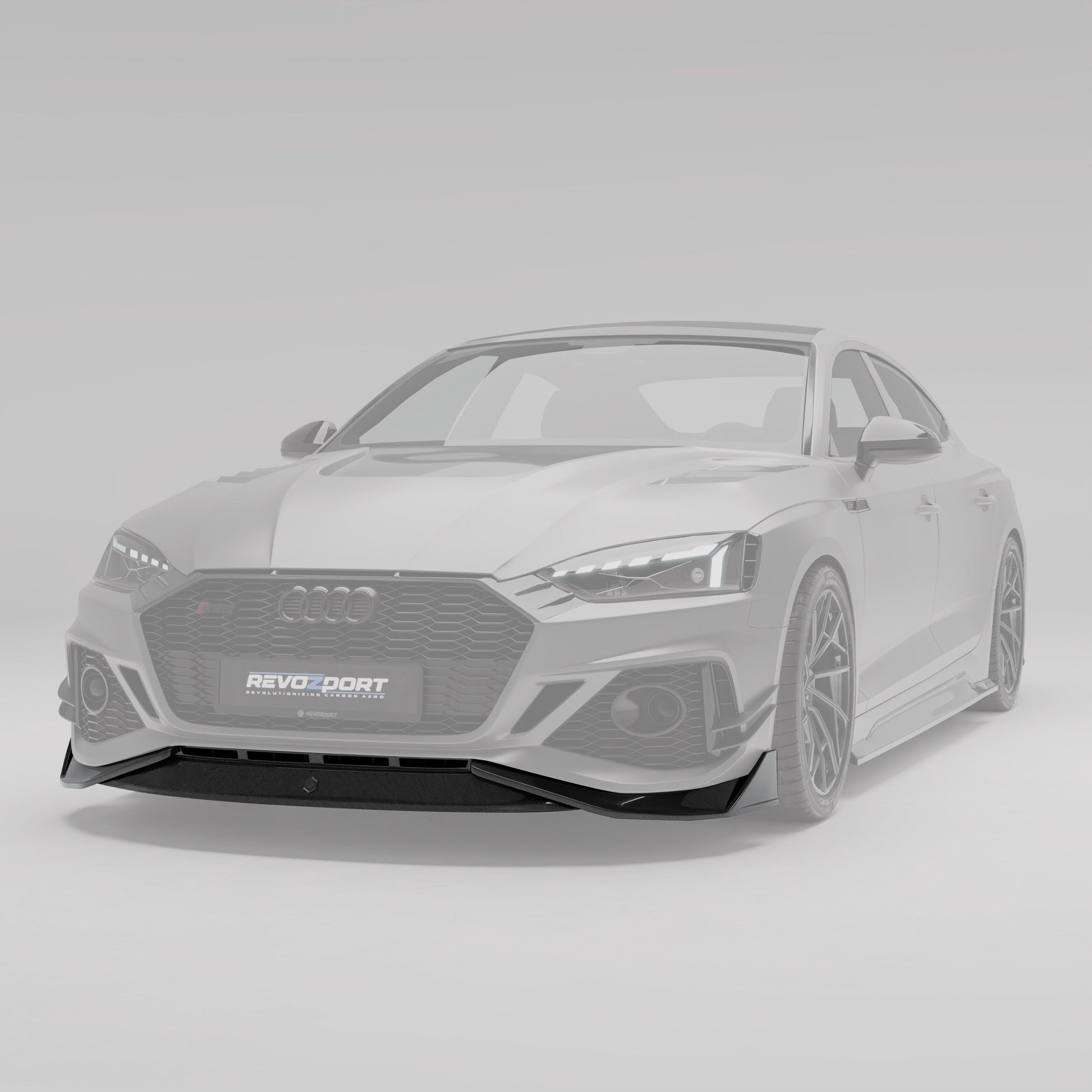 Audi RS5 B9.5 Facelift Sportback Carbon Fiber Front Lip - Revozport