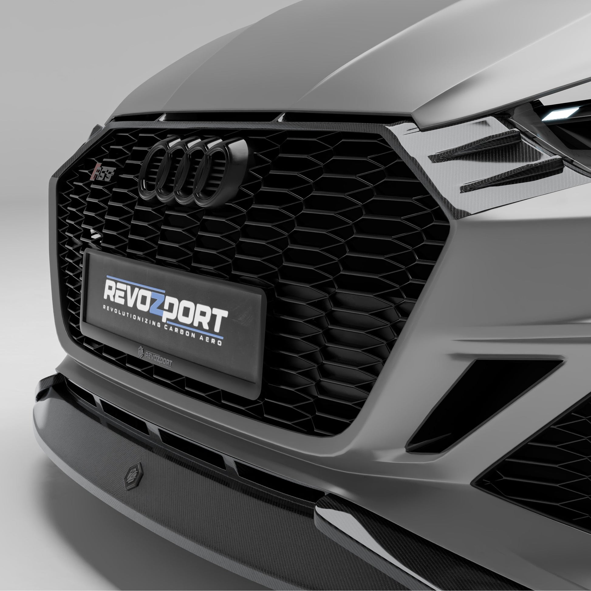 Audi RS5 B9.5 Facelift Sportback Carbon Fiber Grill - Revozport