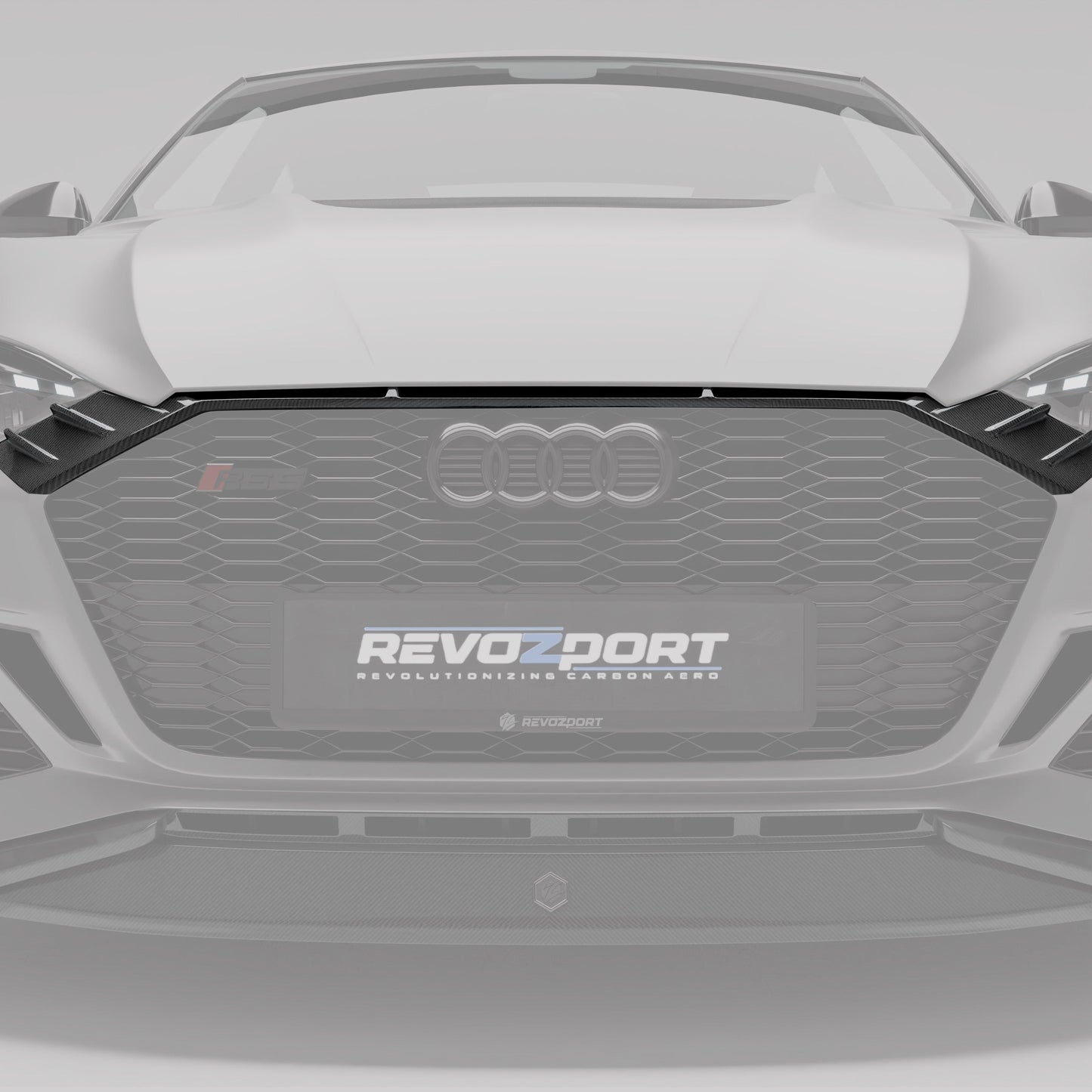 Audi RS5 B9.5 Facelift Sportback Carbon Fiber Grill - Revozport