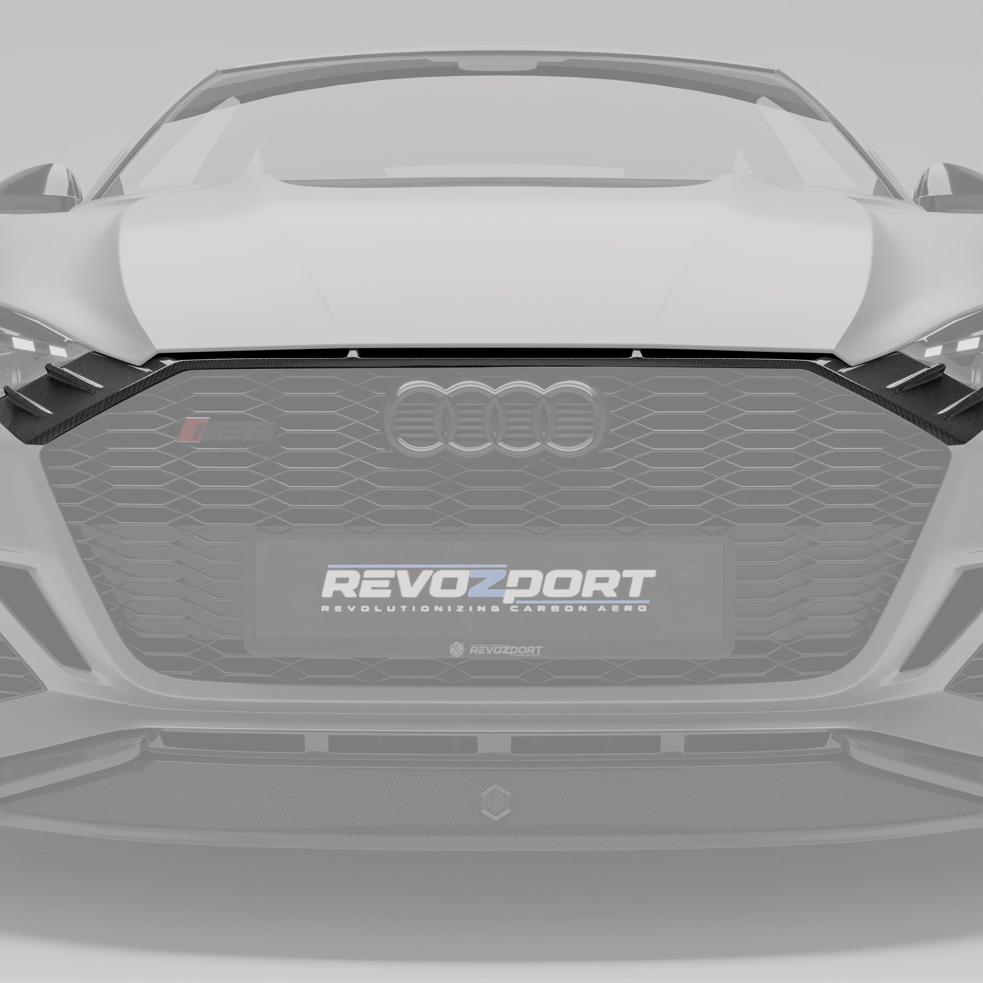 Audi RS5 B9.5 Facelift Sportback Carbon Fiber Grill - Revozport