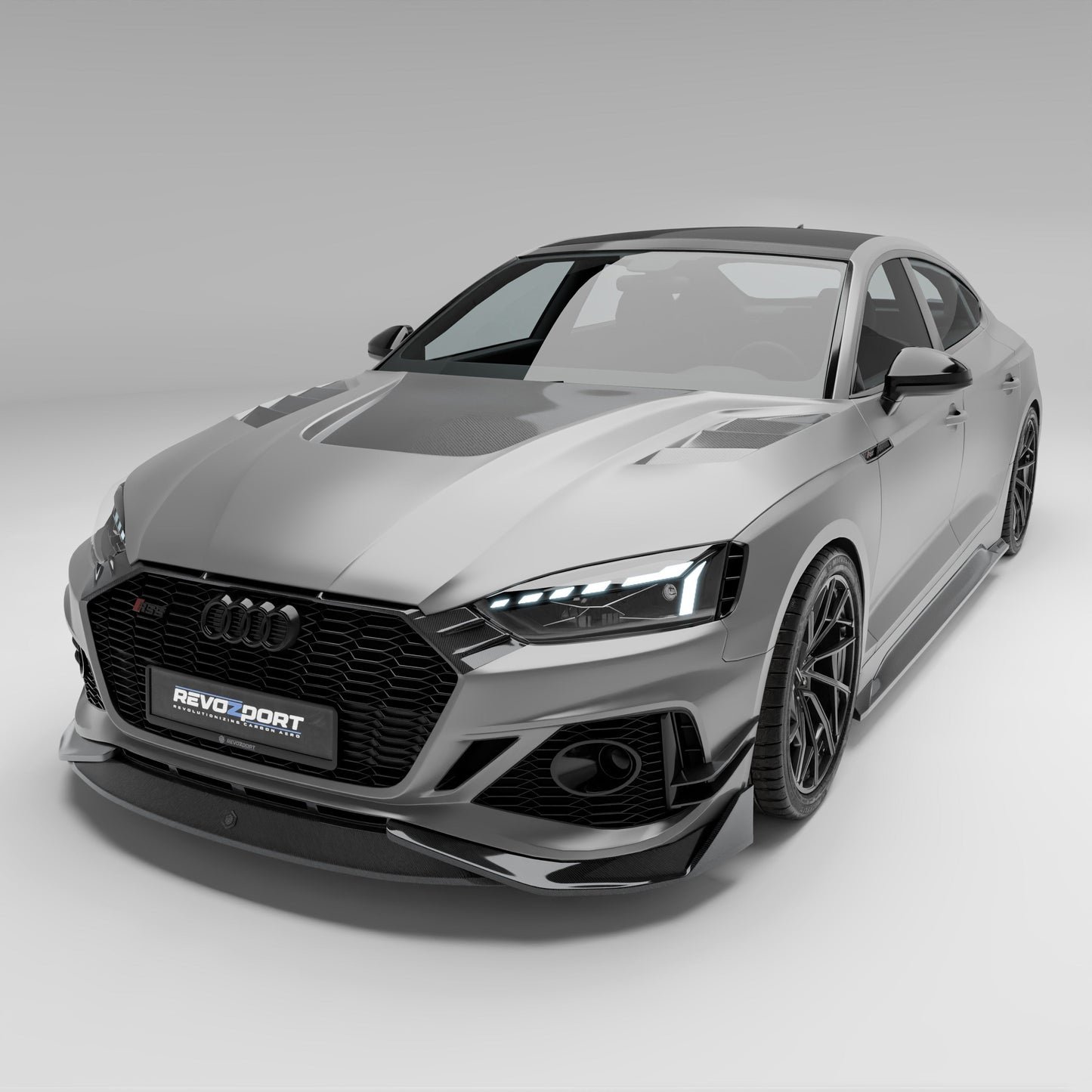 Audi RS5 B9.5 Facelift Sportback Carbon Fiber Hood - Revozport