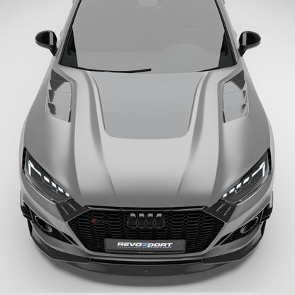 Audi RS5 B9.5 Facelift Sportback Carbon Fiber Hood - Revozport
