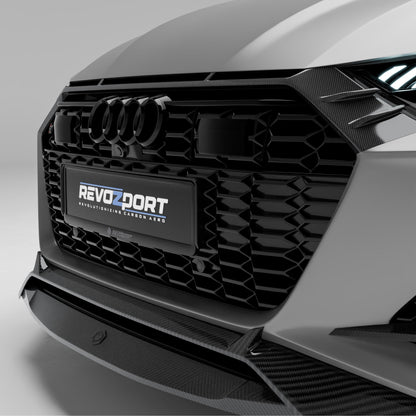Audi RS6 C8 Carbon Fiber Front Grill - Revozport