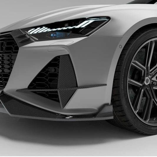 Audi RS7 C8 Carbon Fiber Canards - Revozport