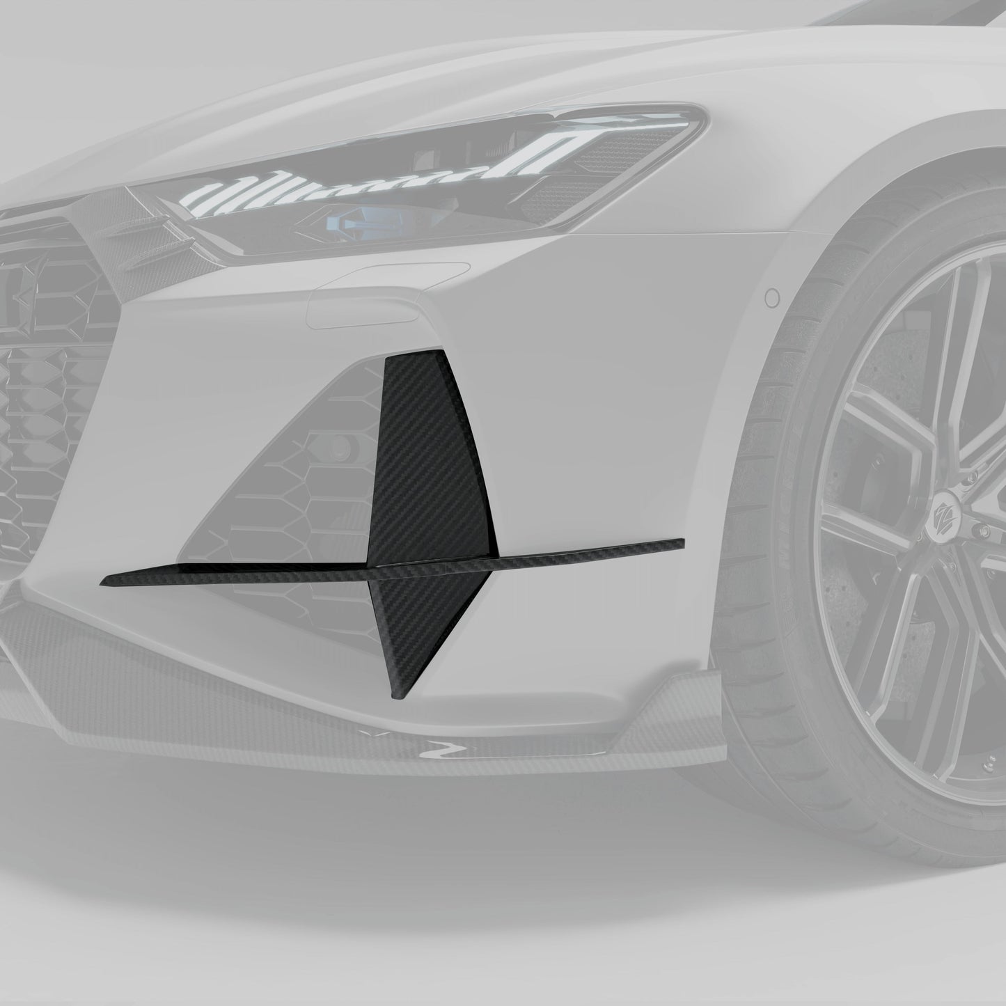 Audi RS7 C8 Carbon Fiber Canards - Revozport