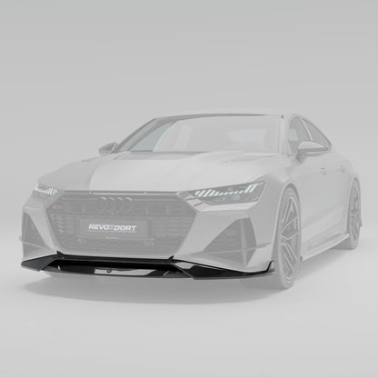Audi RS7 C8 Carbon Fiber Front Lip - Revozport